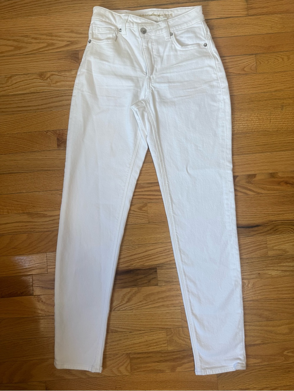 American Eagle Outfitters High Rise White Jeans